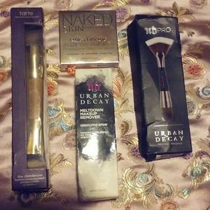 Urban Decay Tarte Makeup & Brush 4PC Bundle NIB